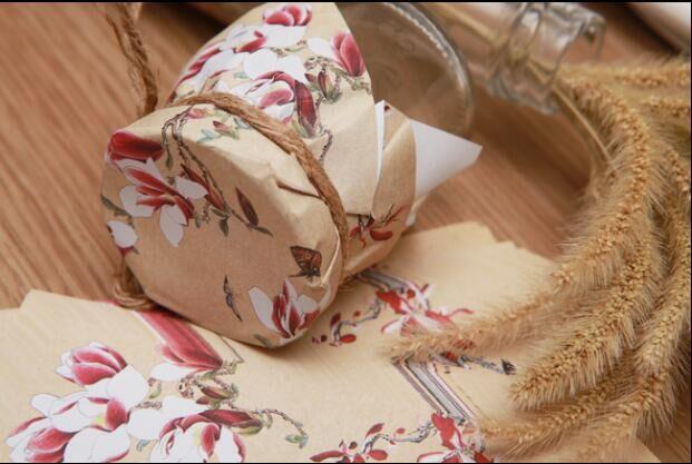 纯手工制造牛皮纸封口纸 蜂蜜瓶子封口包装 果酱包装纸 食品.
